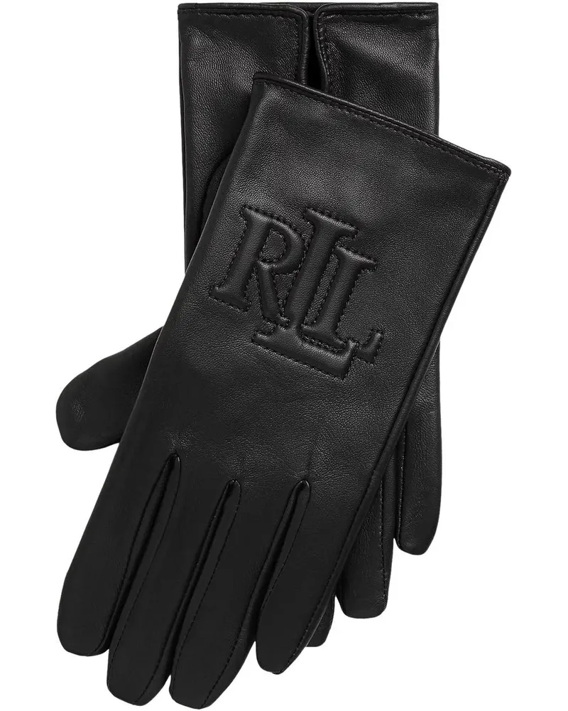 Ralph Lauren Handschuhe Gloves Black schwarz Schwarz
