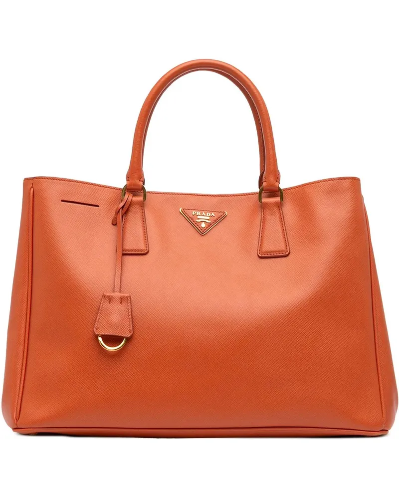 Prada Shopper Large Saffiano Lux Galleria Tote orange Orange