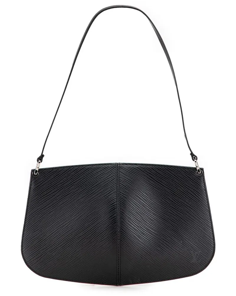 Louis Vuitton Hobo Bags Epi Demi Lune Pochette schwarz Schwarz
