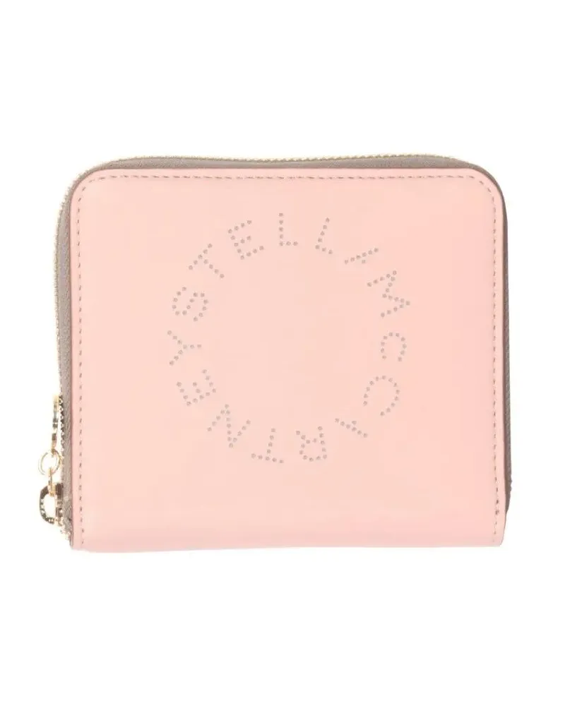 Stella McCartney Portemonnaie Zipped Wallet pink Rosa