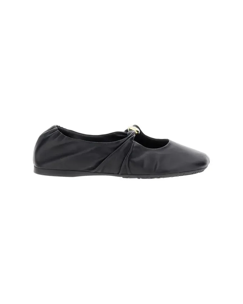 Loewe Pebble Soft Ballerina schwarz Schwarz