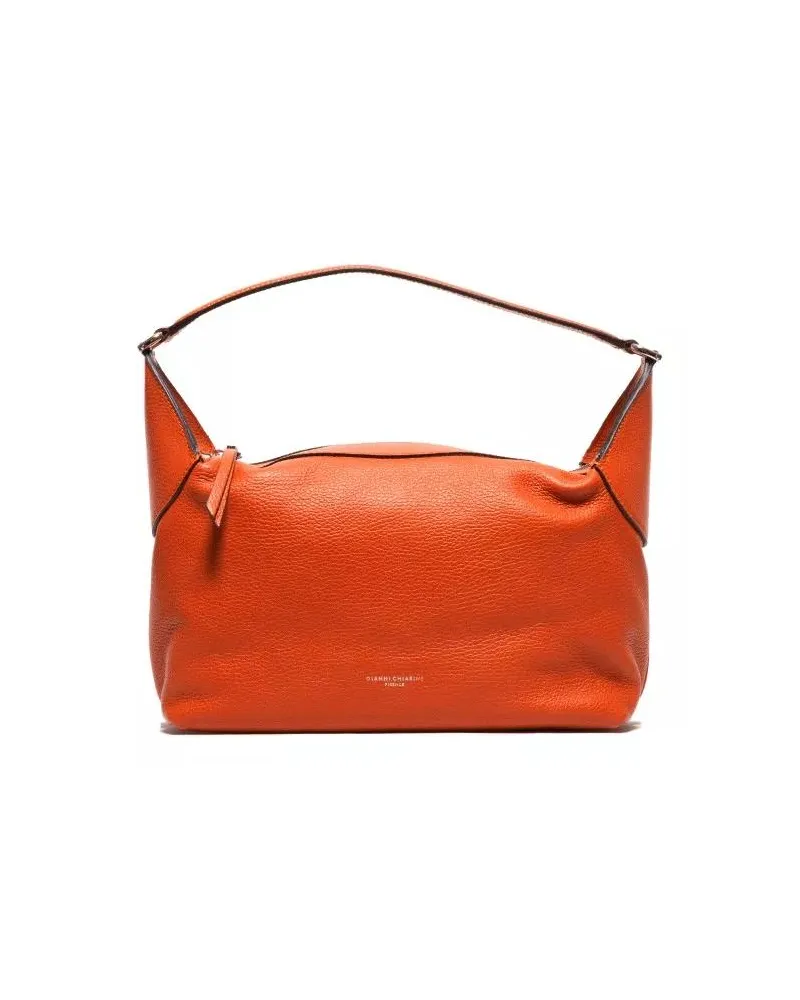 Gianni Chiarini Hobo Bags Terracotta Leather Jolie Shoulder Bag orange Orange