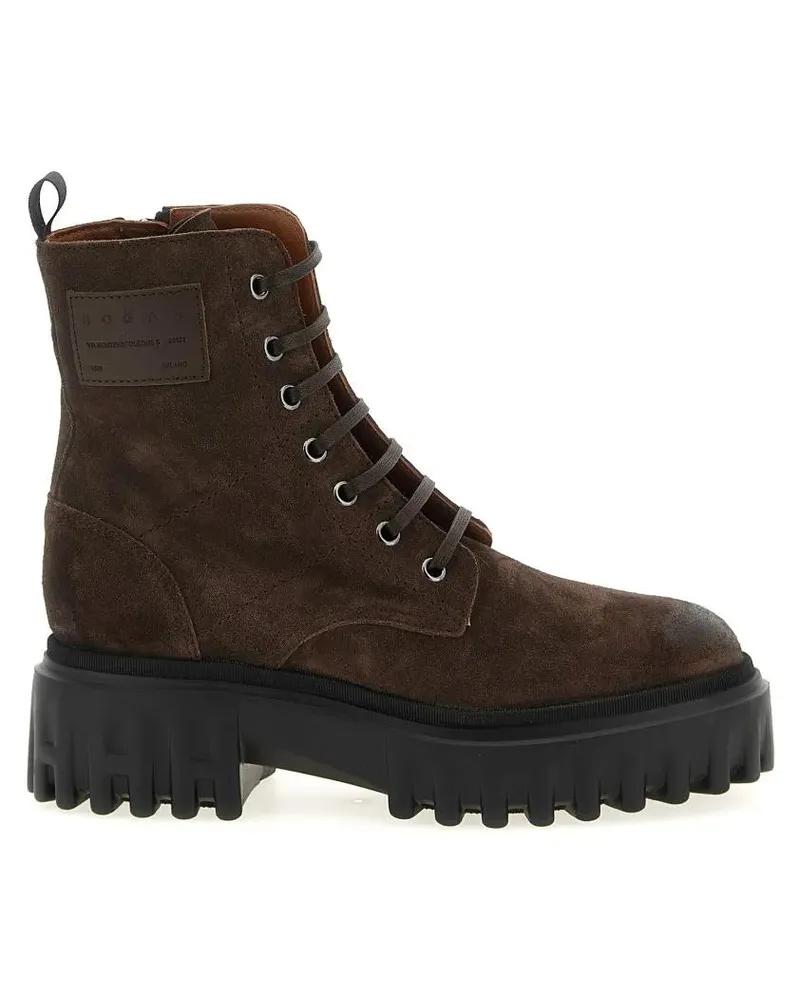Hogan Stiefel ' H700' Amphibian schwarz Schwarz