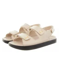 Givenchy Sandalen & Sandaletten 4G Strap Flat Sandals Beige