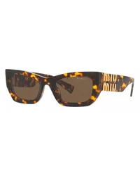 Miu Miu Sonnenbrille 0MU 09WS Braun