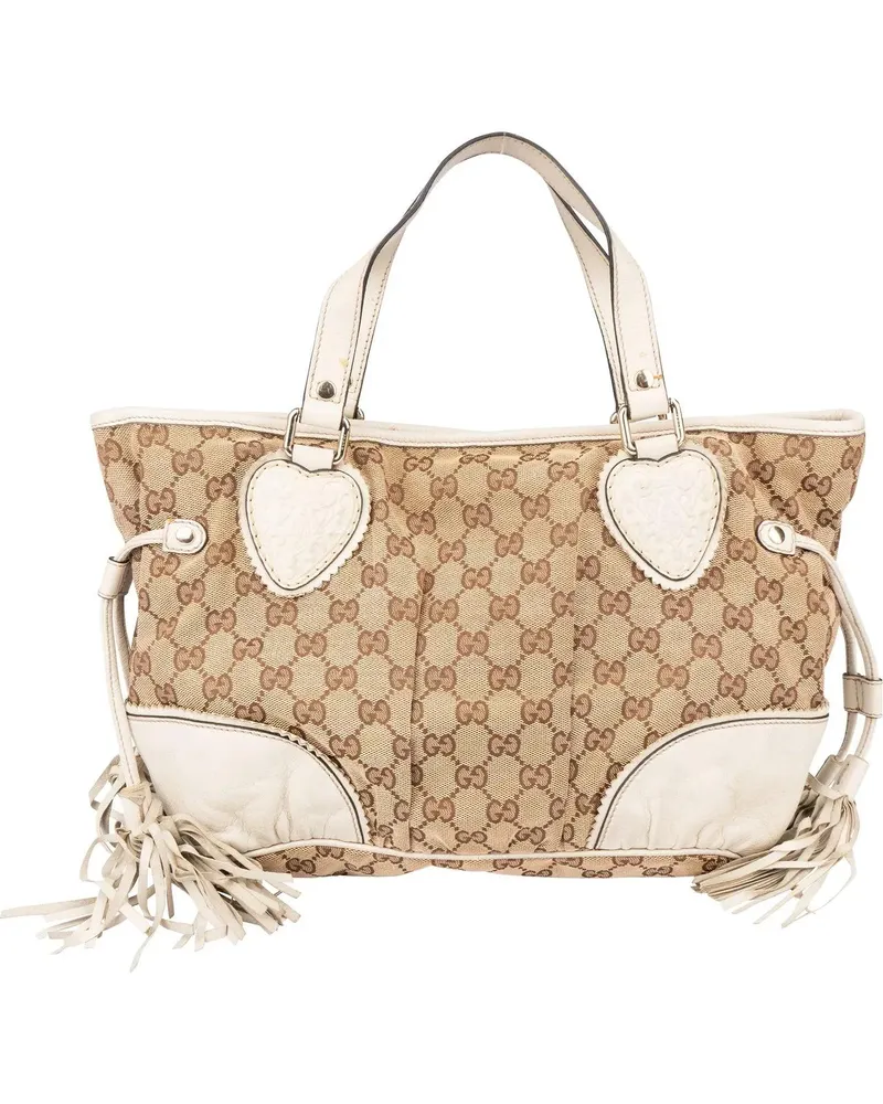 Gucci Crossbody Bags  GG Monogram Knight Handbag braun Braun