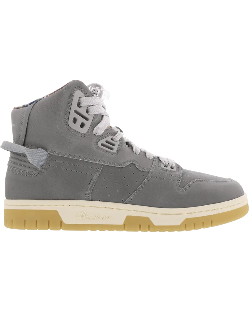 Acne Studios Low-Top Sneaker Heren 08Sthlm High Flannel M grau Grau