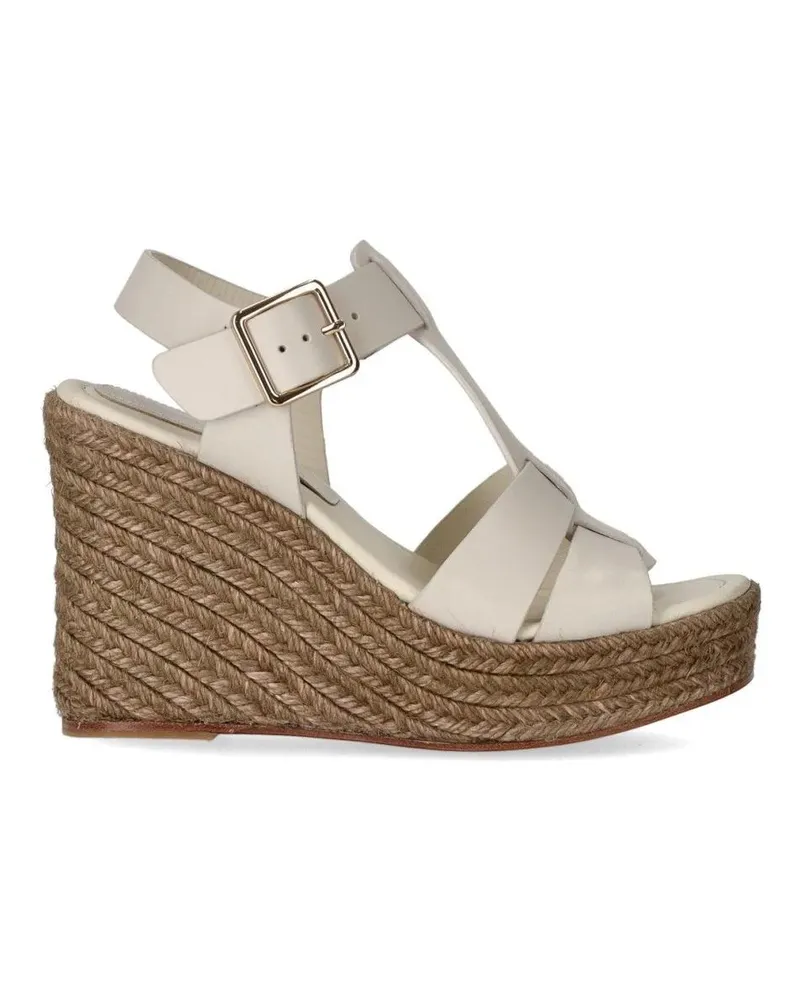 Paloma Barceló Sandalen Alison White Wedge Sandal weiß Weiß
