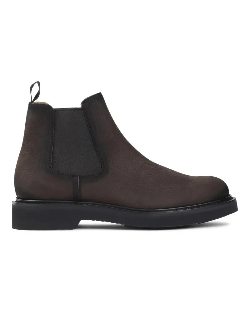 Church's Boots & Stiefeletten Ebony Brown Calf Leather Leicester Ankle Boots Braun