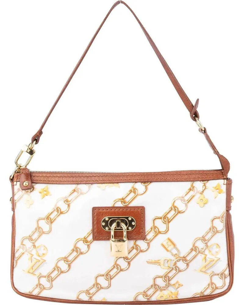 Louis Vuitton Crossbody Bags  Signature Charms Monogram Pochette A bunt Bunt