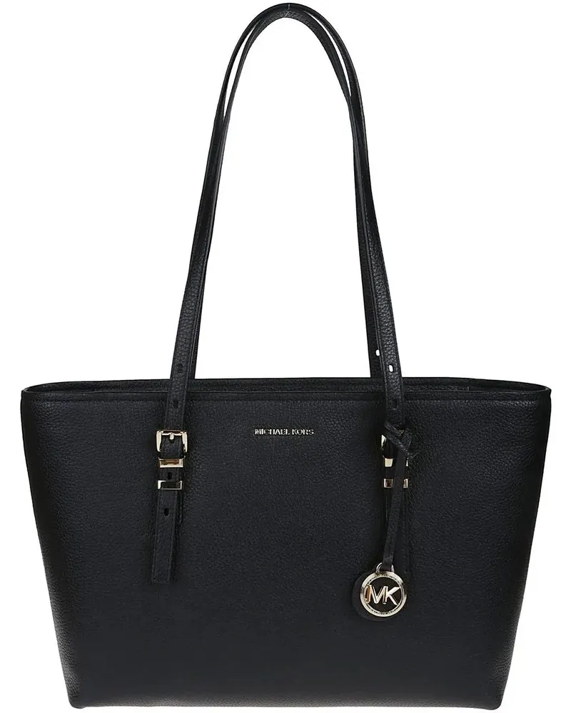Michael Kors Crossbody Bags Medium Quinn Tote Bag Black schwarz Schwarz