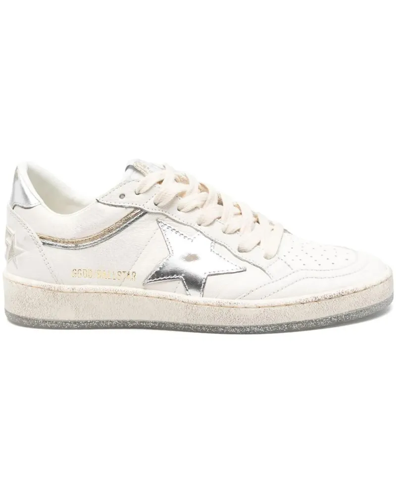 Golden Goose Low-Top Sneaker Sneakers Optic Whitesilver silberfarben 