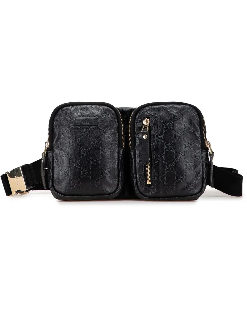 Gucci Bauchtaschen ssima Belt Bag schwarz Schwarz