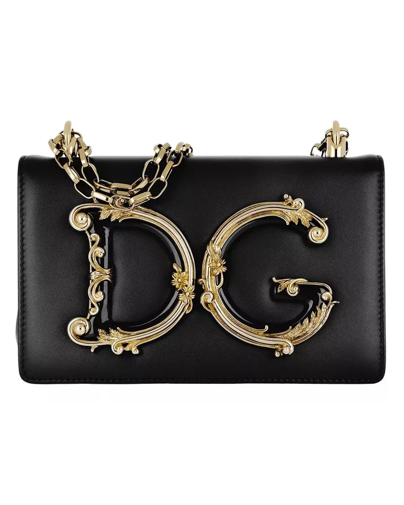 Dolce & Gabbana Crossbody Bags DG Girls Crossbody Bag schwarz Schwarz