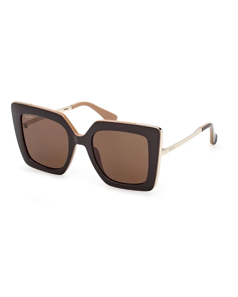 Max Mara Sonnenbrille  brown Braun