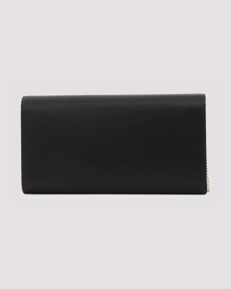 Roger Vivier Crossbody Bags Envelope Flap Flower Buckle Handbag schwarz Schwarz