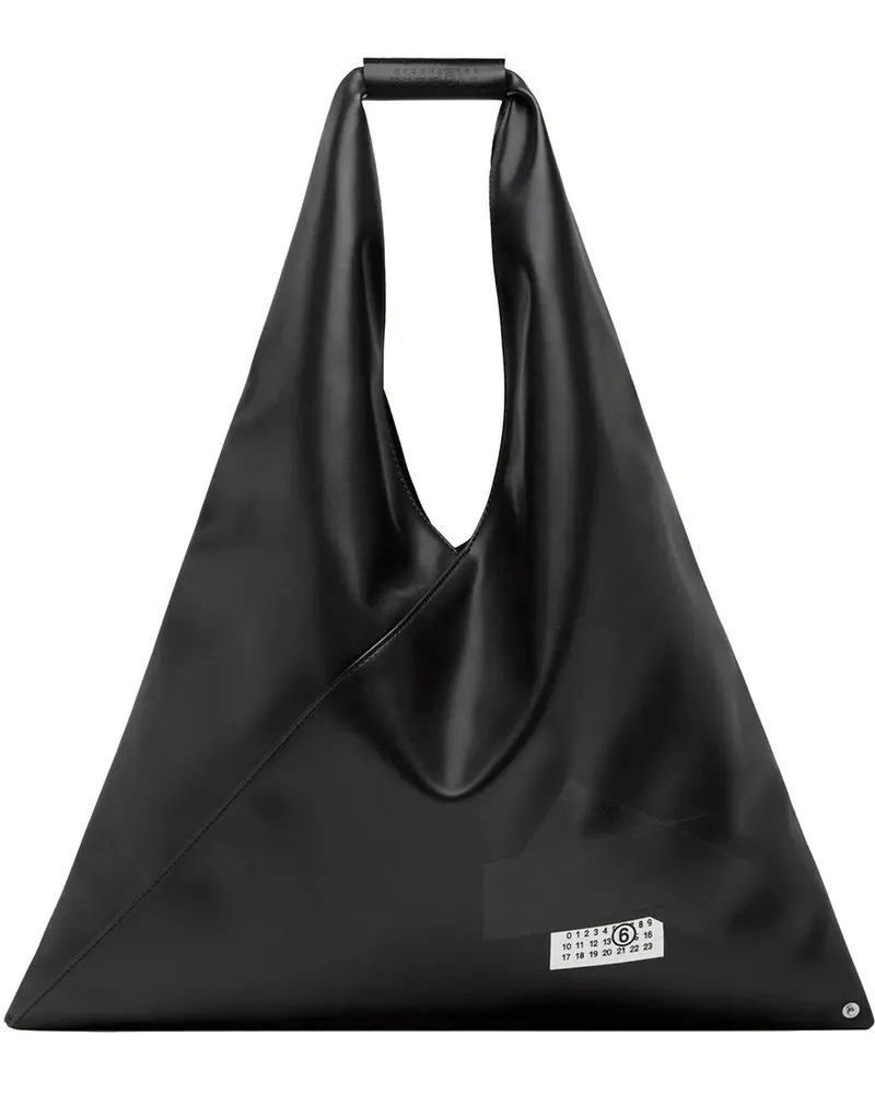 Maison Margiela Shopper & Totes Triangular Black Handbag schwarz Schwarz