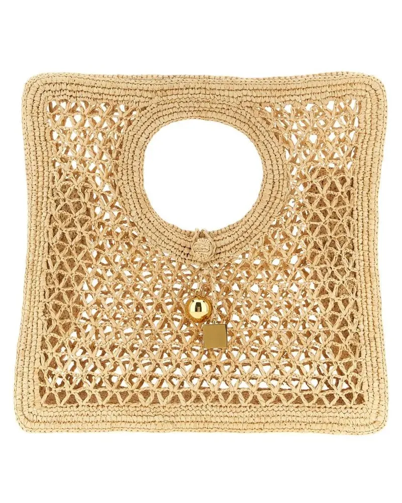 Jacquemus Crossbody Bags 'Le Petit Carré Spiaggia' Handbag braun Braun
