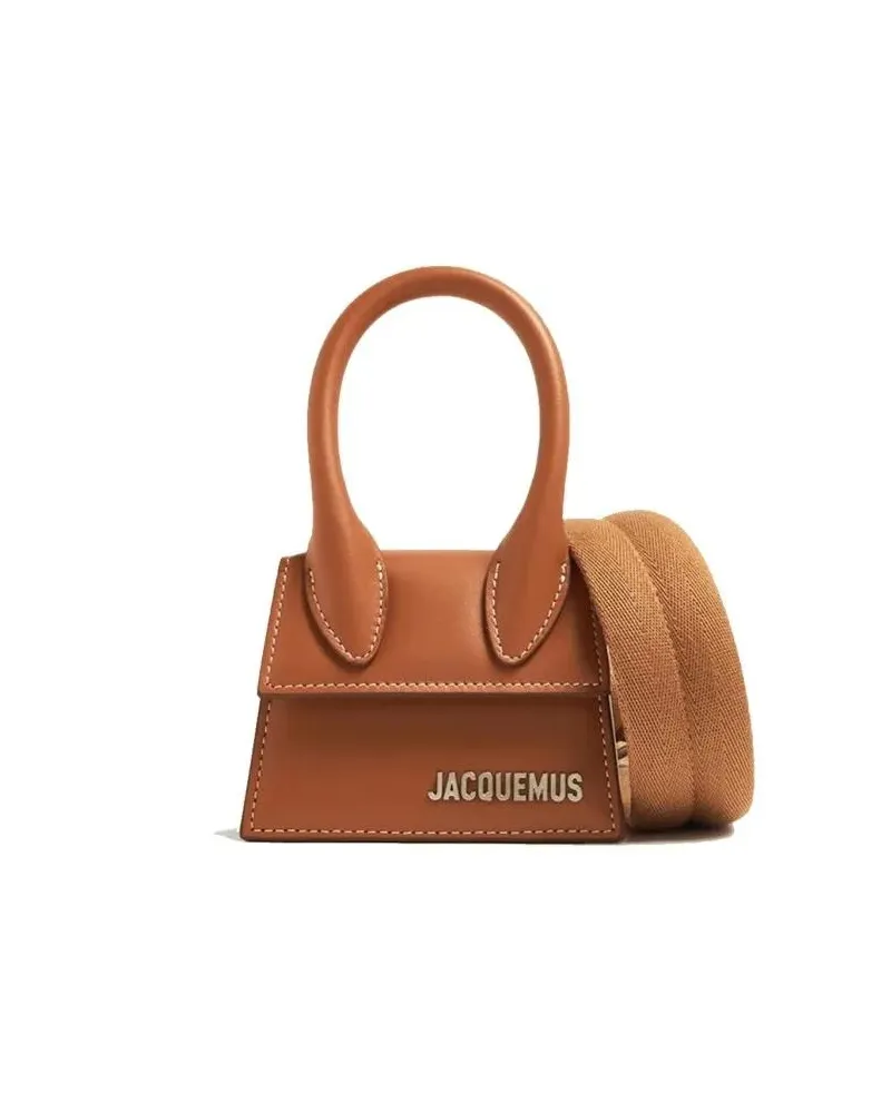 Jacquemus Hobo Bags Le Chiquito Homme Bag braun Braun
