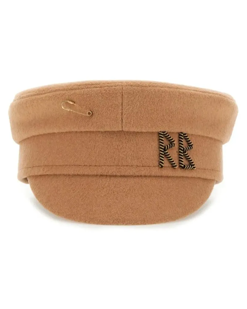 RUSLAN BAGINSKIY Caps & Mützen Baker Boy Hat braun Braun