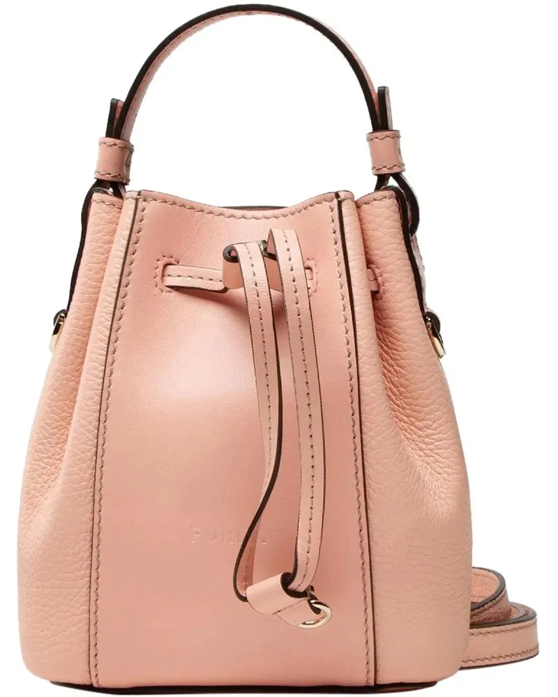 Furla Crossbody Bags Miastella Mini Bucket Bag rosa Gold