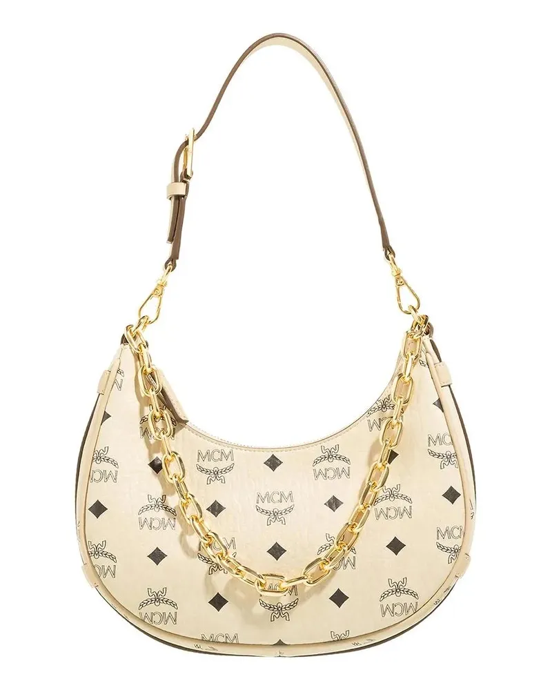 MCM Hobo Bags Aren Hobo beige Beige