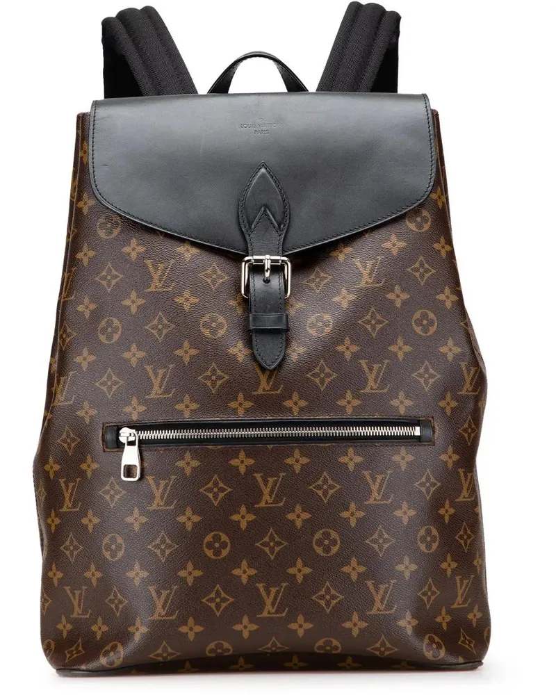 Louis Vuitton Rucksäcke Monogram Macassar Palk Backpack braun Braun