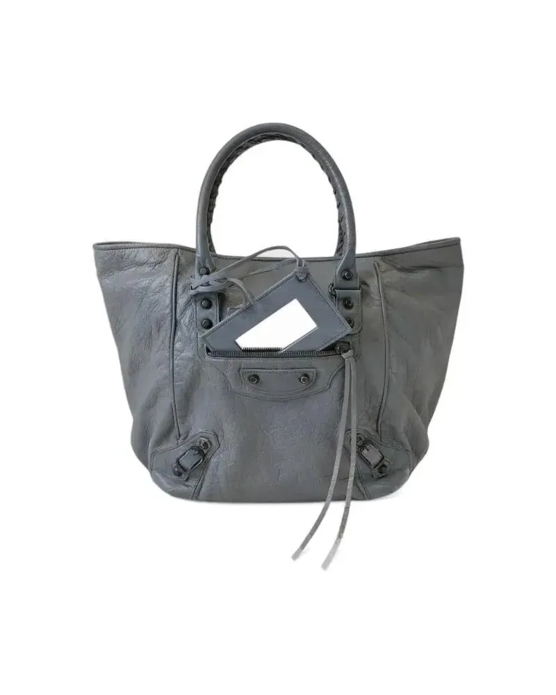 Balenciaga Crossbody Bags Sunday City Mm Light Blue blau Blau