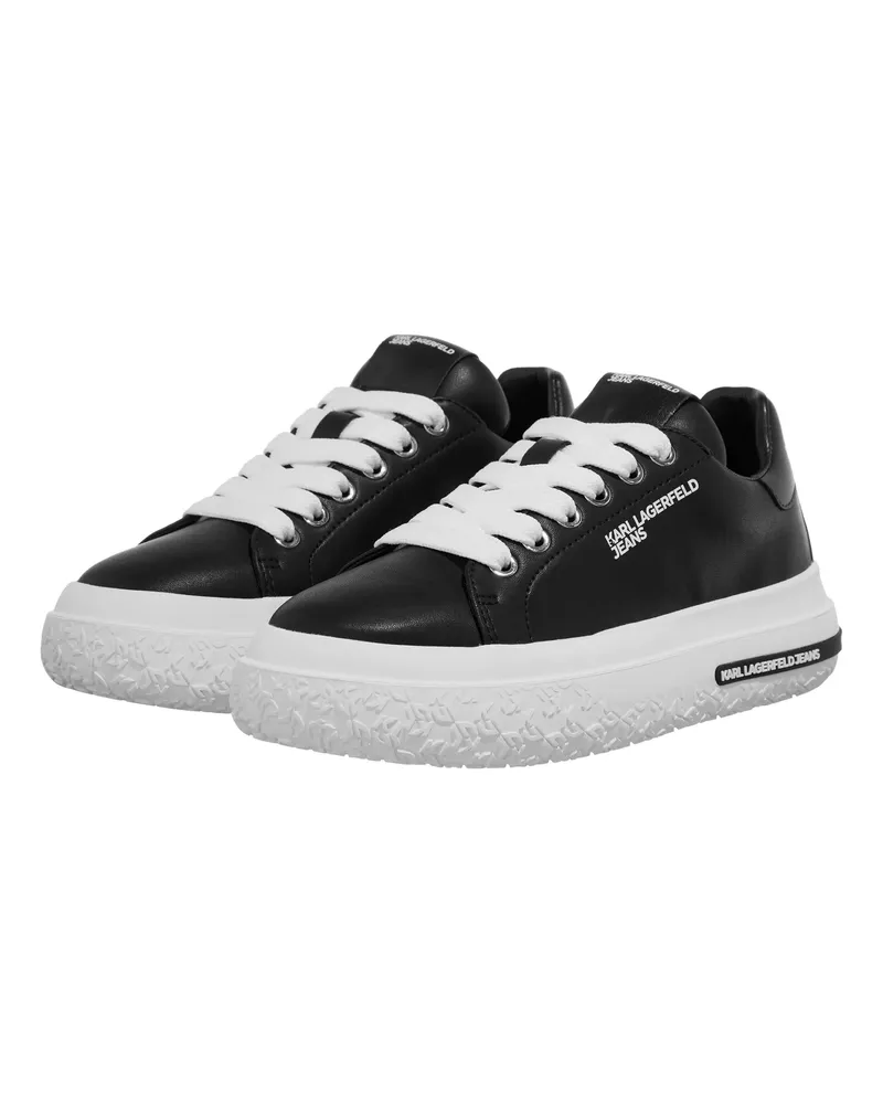Karl Lagerfeld Sneaker Klj Kup Lace Lo Lthr schwarz Schwarz