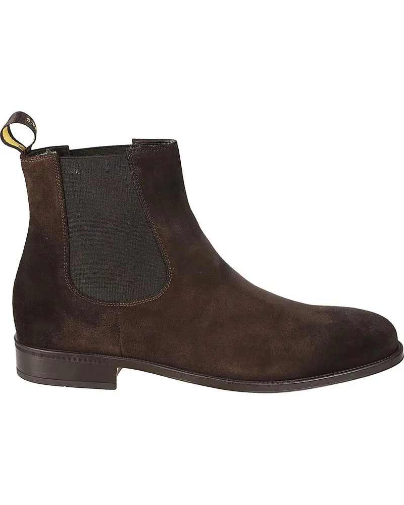 Doucal´s Stiefel Point Chelsea Boots Brown braun Braun