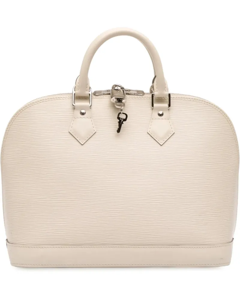 Louis Vuitton Crossbody Bags Epi Alma PM weiß Weiß