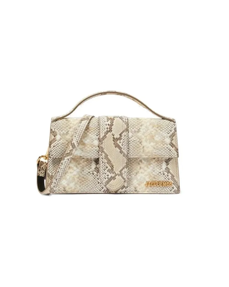 Jacquemus Hobo Bags Le Grand Bambino Shoulder Bag beige Beige