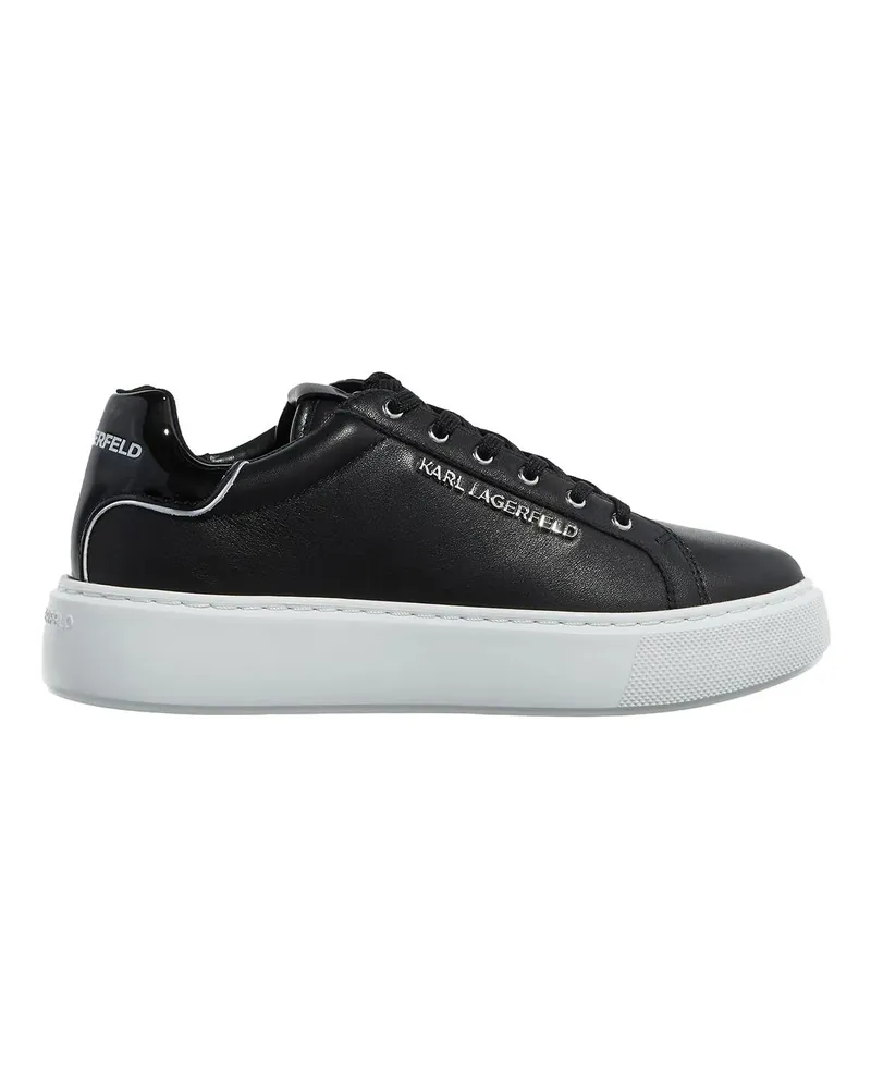 Karl Lagerfeld Low-Top Sneaker Maxi Kup Lo Lace Iii schwarz Schwarz