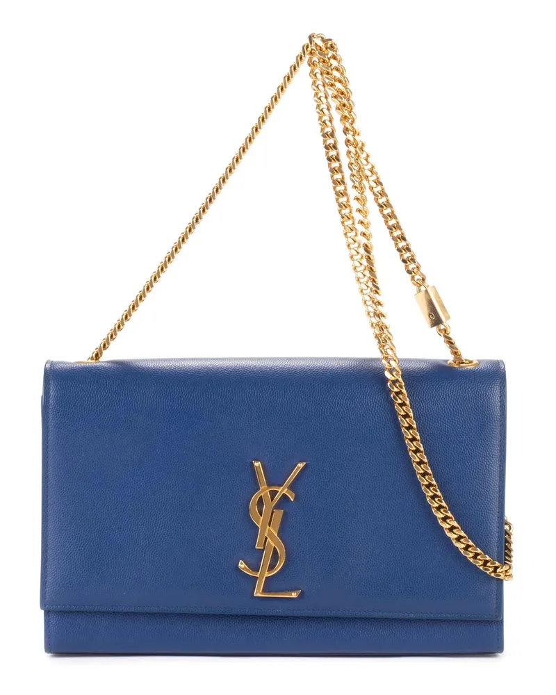 Saint Laurent Crossbody Bags Tassel Kate Medium blau Blau