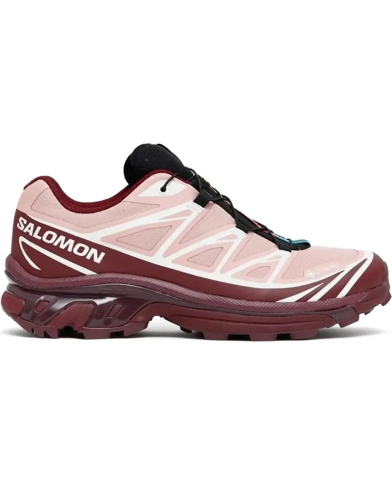 Salomon Low-Top Sneaker Xt-6 Gtx Mahogany Rose/tawny Port/black schwarz Schwarz