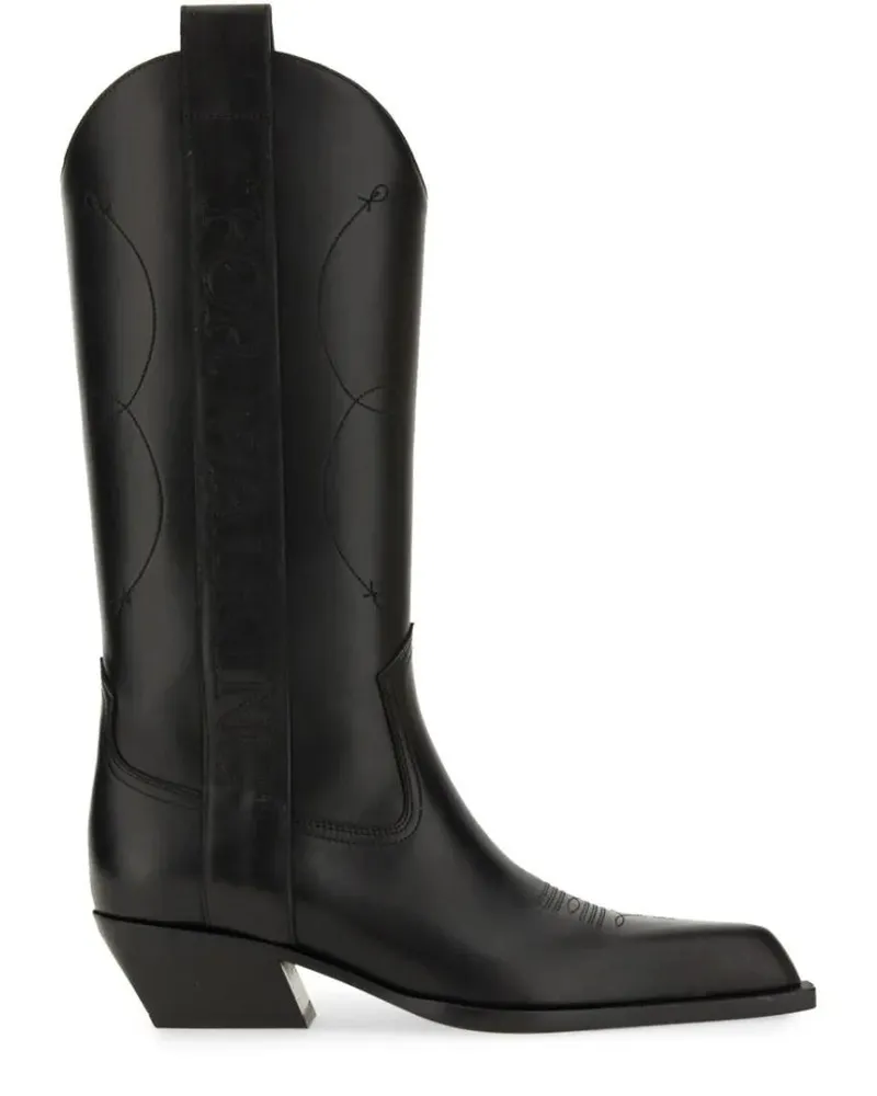 OFF-WHITE Stiefel For Walking Texan Boot schwarz Schwarz