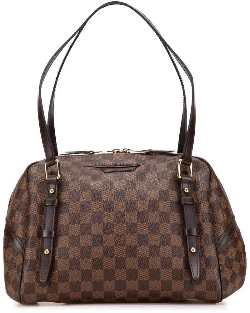 Louis Vuitton Hobo Bags Damier Ebene Rivington GM braun Braun