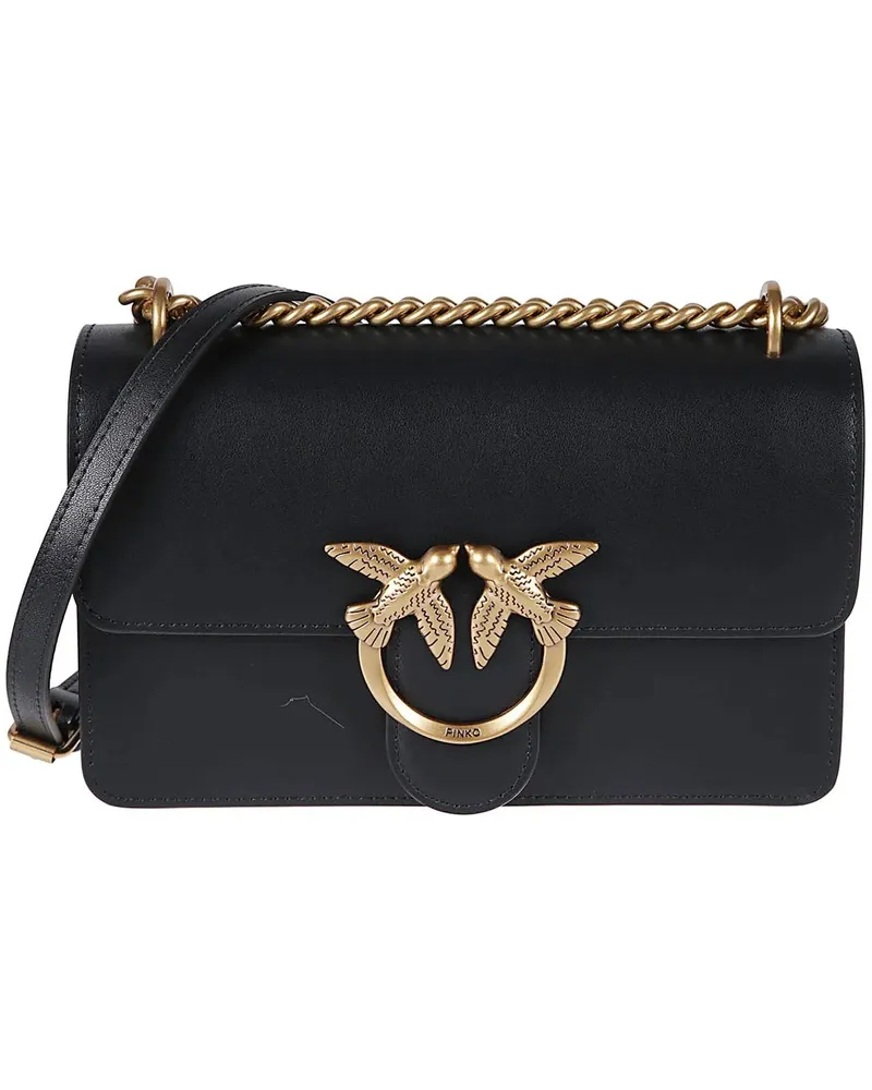 Pinko Crossbody Bags Love One Mini Bag Black schwarz Schwarz