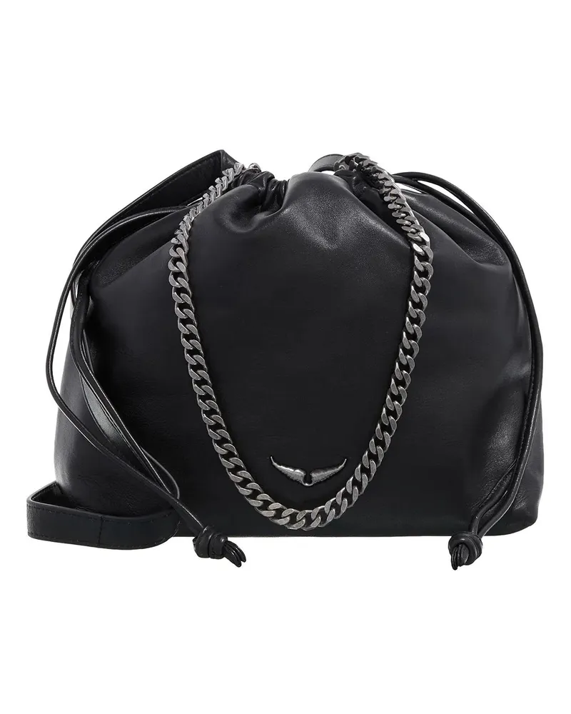 Zadig & Voltaire Beuteltaschen Rock Today Smooth Lambskin schwarz Schwarz