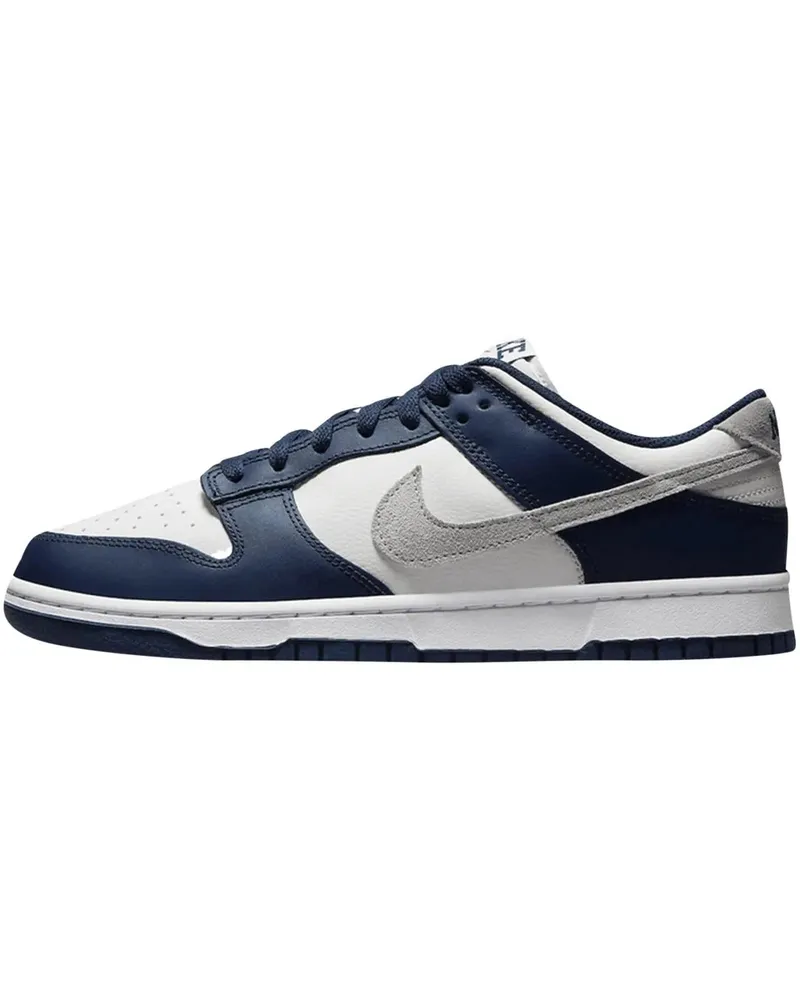 Nike Low-Top Sneaker  Dunk Low Summit White Midnight Navy bunt Bunt