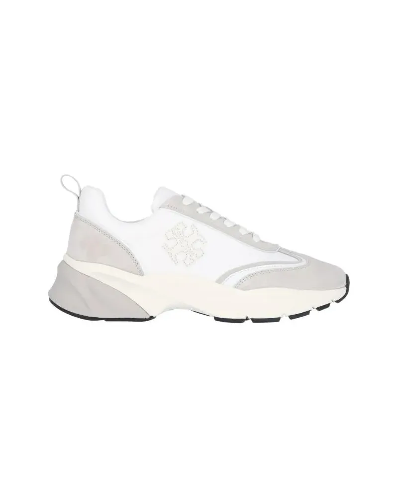 Tory Burch Low-Top Sneaker Good Luck Sneakers – White And Grey weiß Weiß