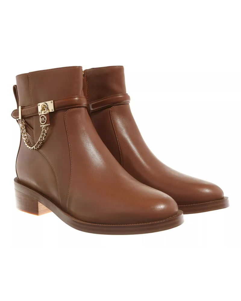 Michael Kors Boots & Stiefeletten Hamilton Flat Bootie Cognacbraun