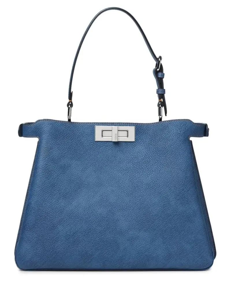 Fendi Hobo Bags Bag "Peekaboo Soft" Medium blau Blau