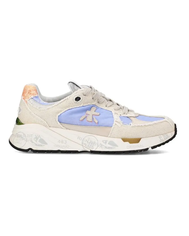 Premiata Low-Top Sneaker Mase Sneakers In Cream Canvas beige Beige