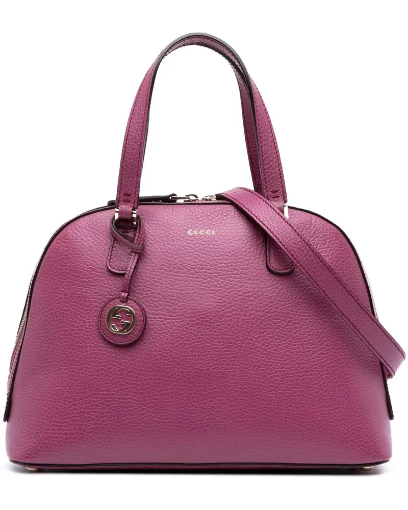 Gucci Hobo Bags Dollar Calfskin Lady Dome Satchel orange Orange