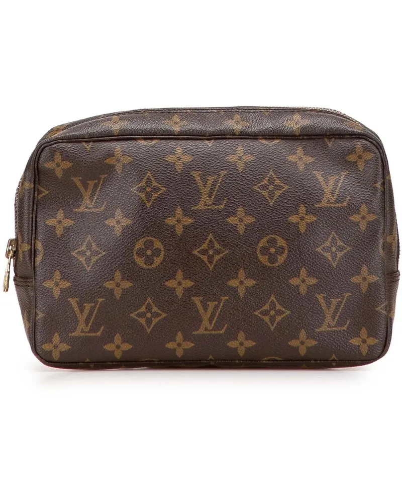 Louis Vuitton Clutches Monogram Trousse Toilette 23 braun Braun