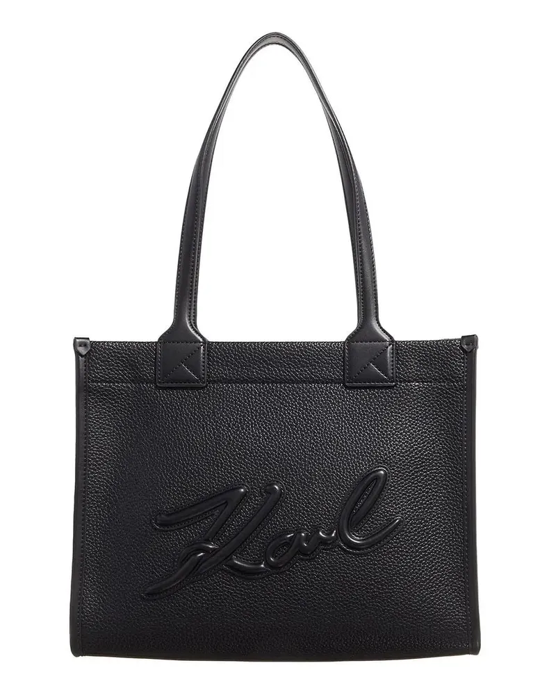 Karl Lagerfeld Shopper & Totes K/Skuare Md Tote Grainy schwarz Schwarz