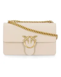 Pinko Shopper Love One Classic Bag Beige