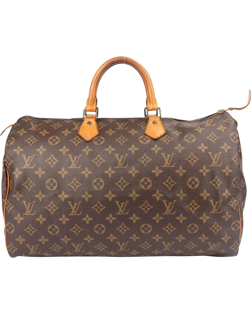 Louis Vuitton Crossbody Bags  Canvas Monogram Speedy 40 Handbag braun Braun