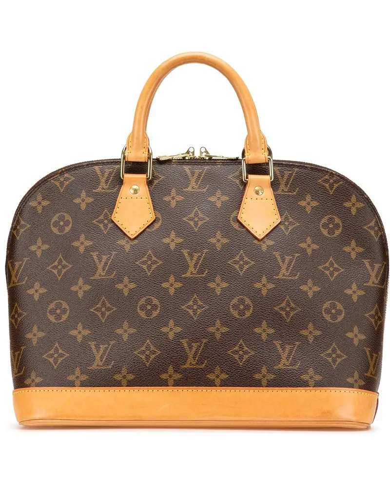 Louis Vuitton Crossbody Bags Monogram Alma PM braun Braun
